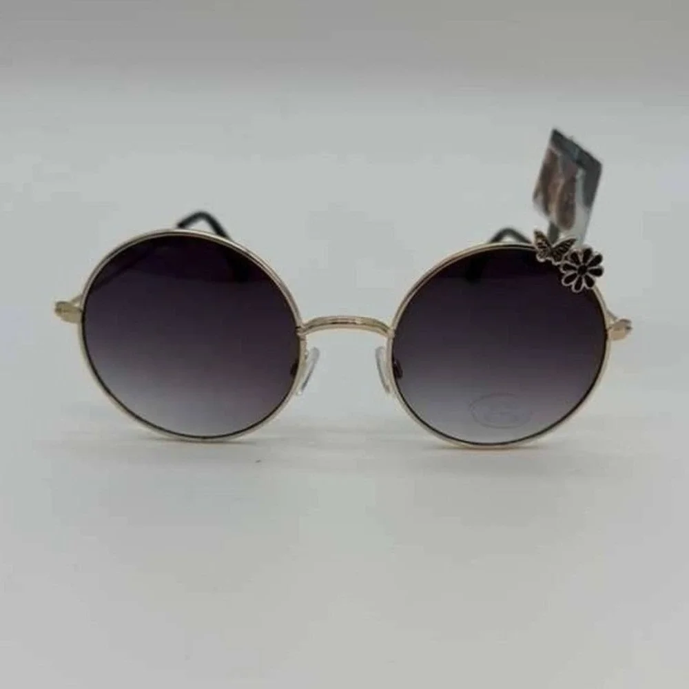 Brand‎ Star S2 Wrap-Around Sunglasses – Black with Silver Star Detail – NWT